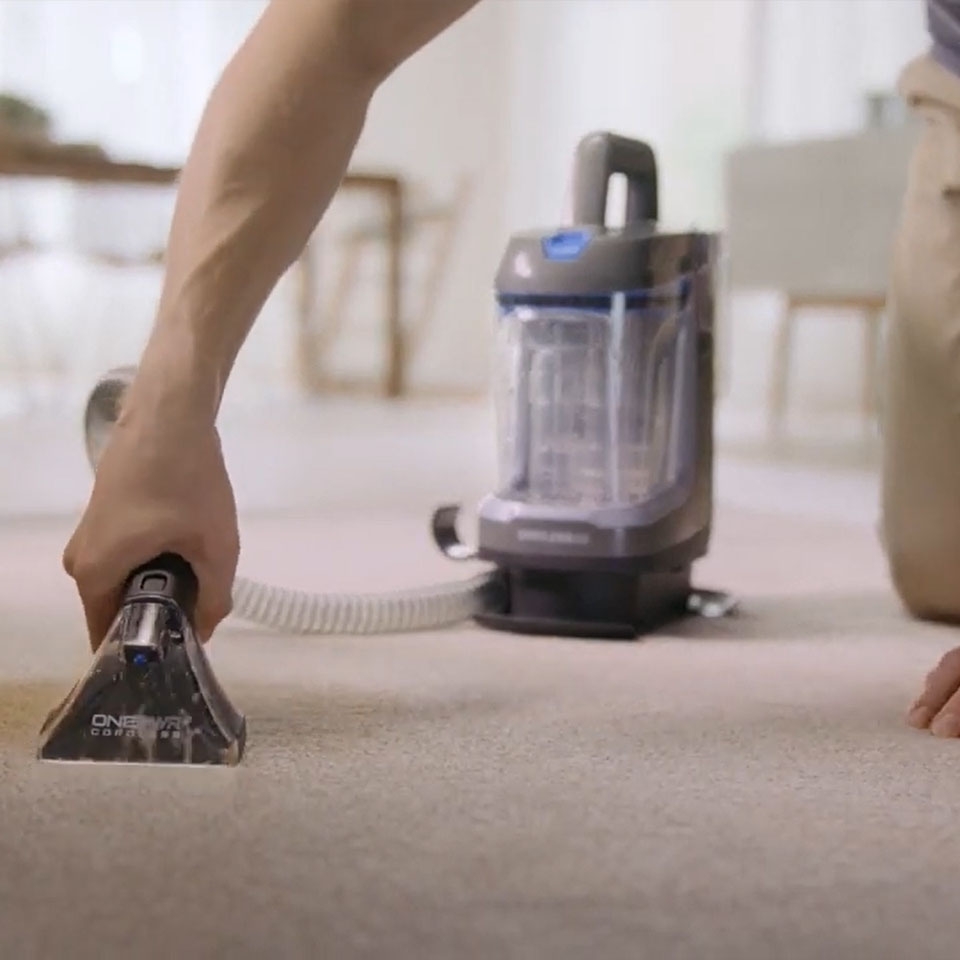ONEPWR SPOTLESS GO CORDLESS PORTABLE CARPET CLEANER
